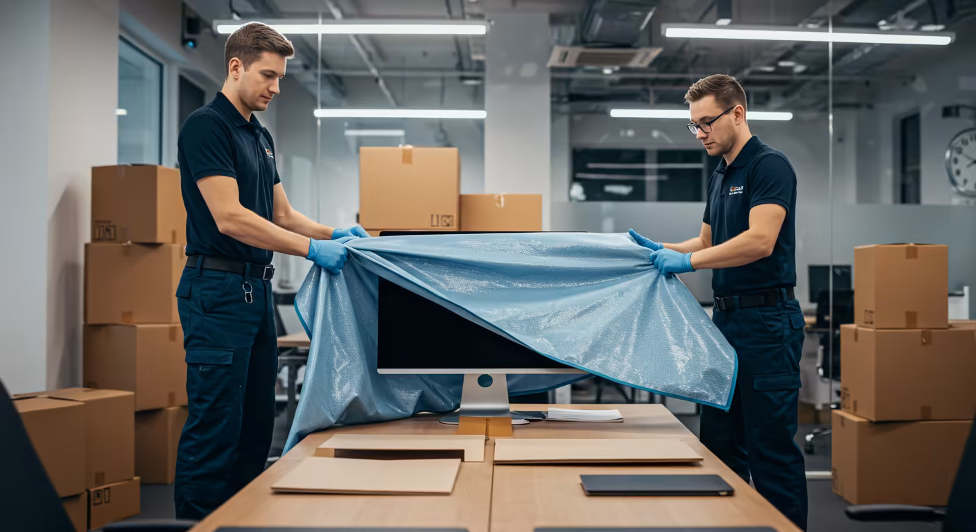 Auckland Movers commercial moving team